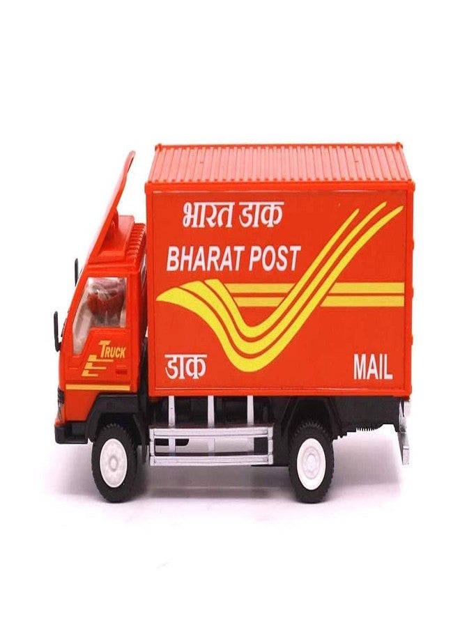 Centy Toys Panther Post Office- Bharat Post - red Colour Truck Red with 2 Tail Doors That Open- Pull Back Action - Realistic Details - Image 3